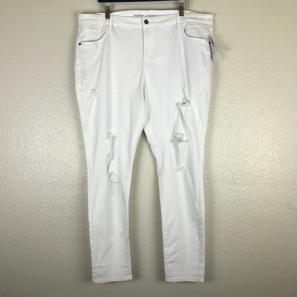 Old Navy Rockstar Distressed Jeans